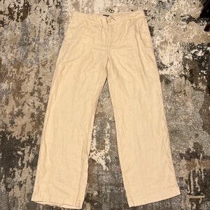 Ralph Lauren 100% Linen Pants Size 12
